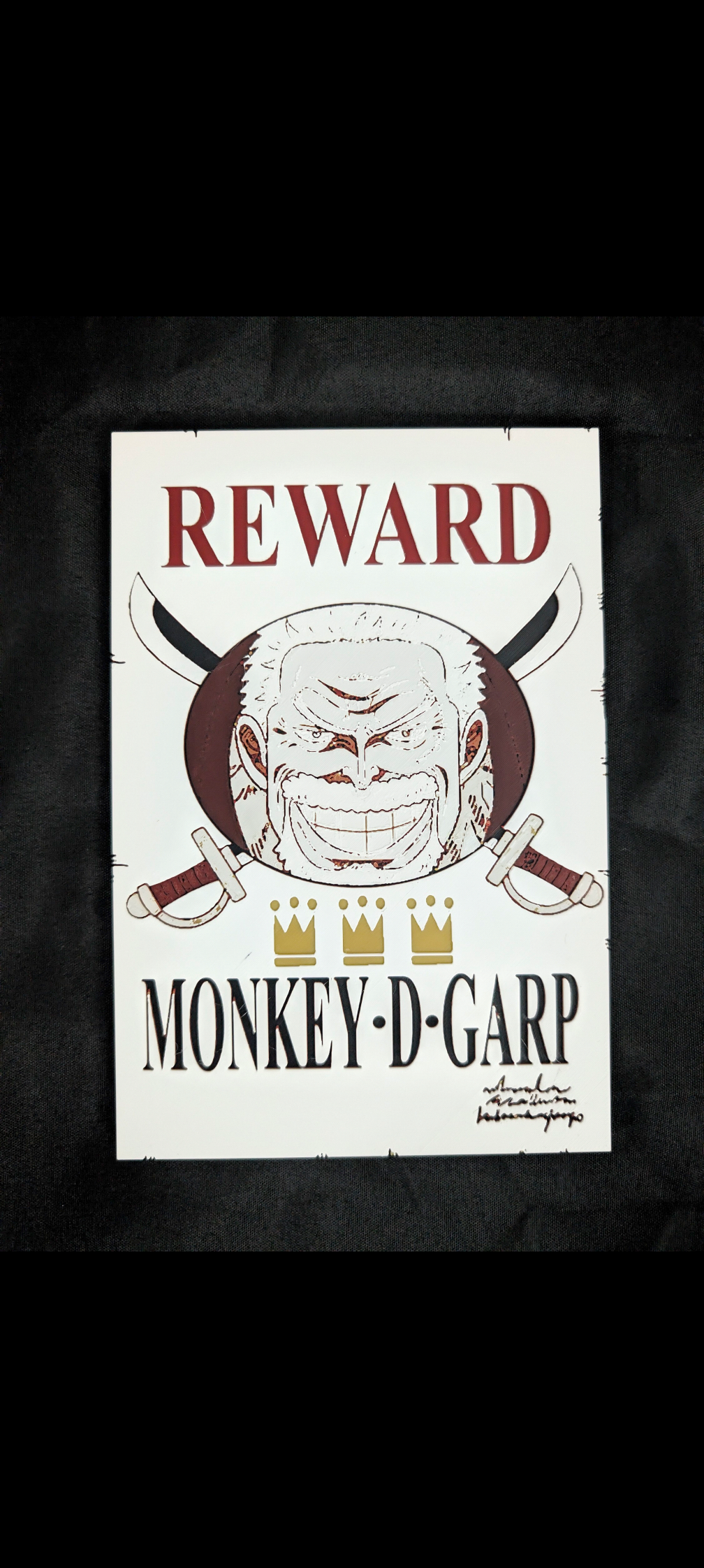 One Piece Wanted Poster